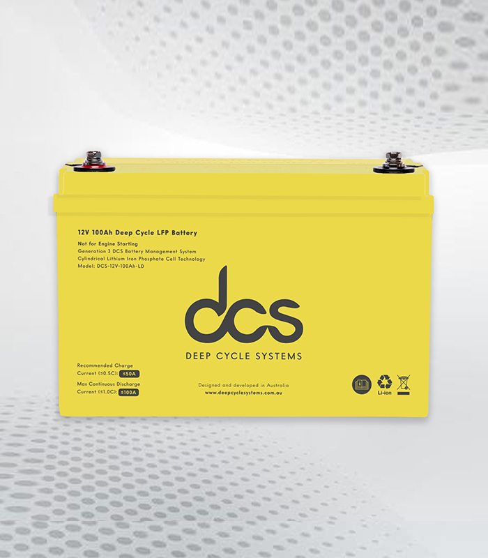 100Ah deep cycle battery